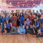 Red, white, blue team match