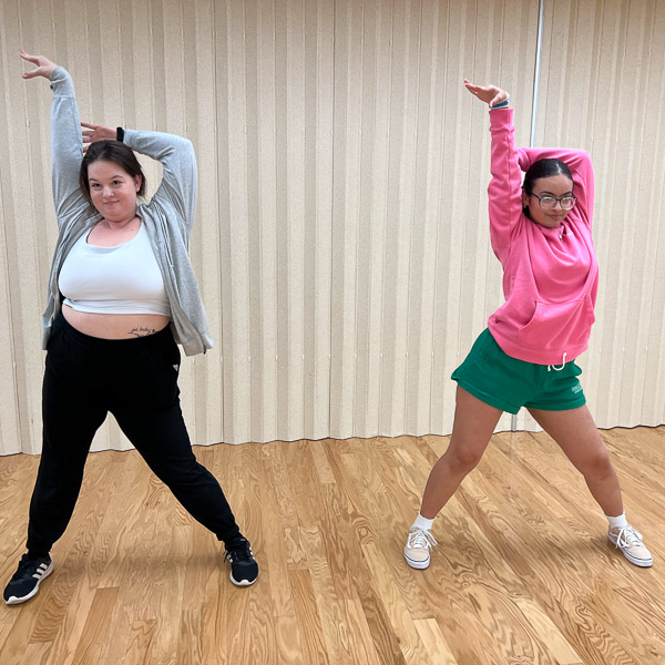 A private solo dance lesson